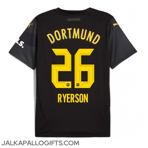 Borussia Dortmund Julian Ryerson #26 Vieraspaita 2024-25 Lyhythihainen